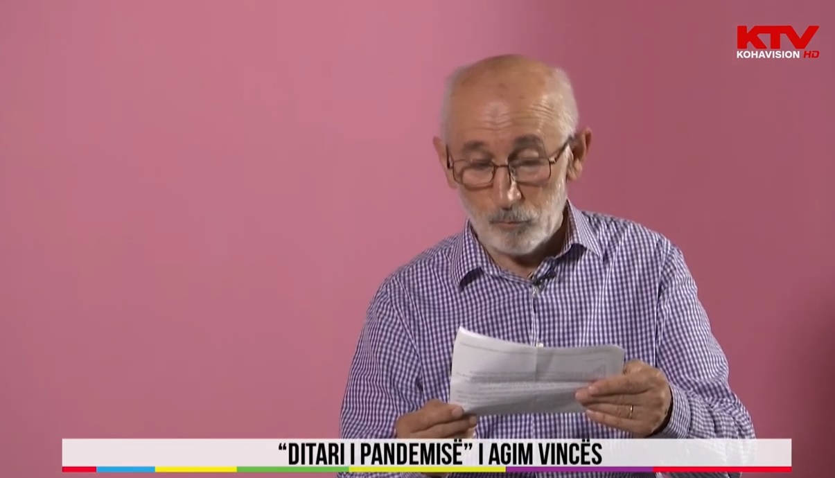“Ditari i pandemisë” i Agim Vincës