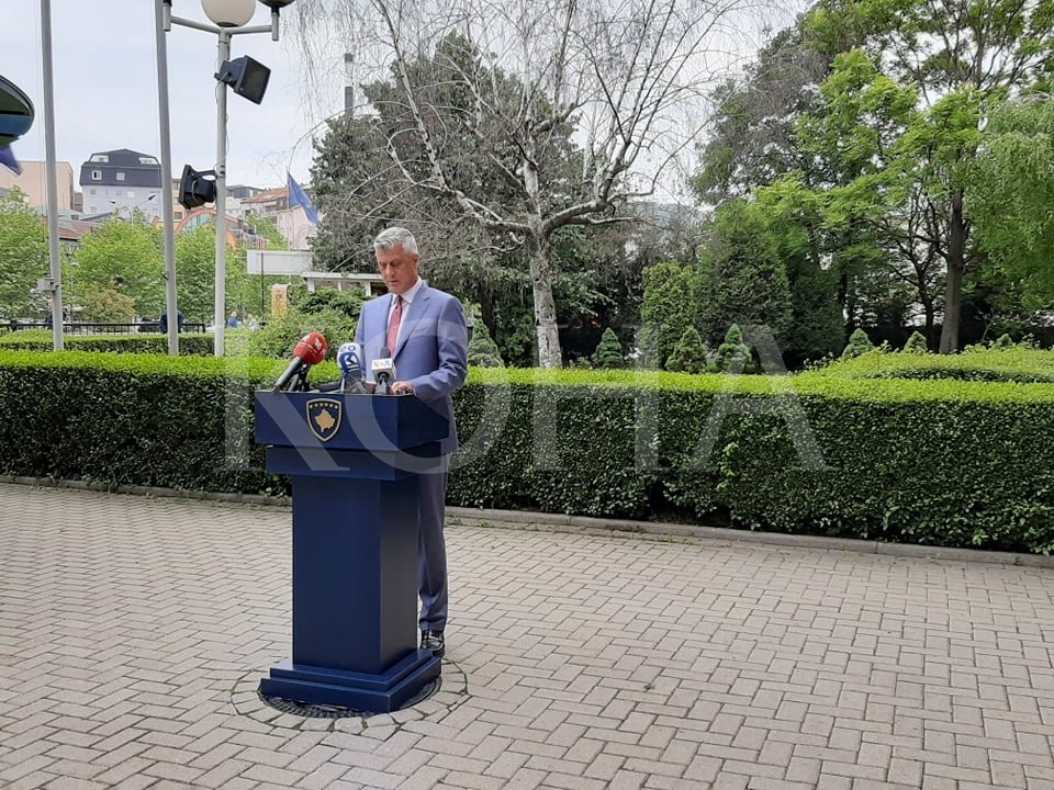 Thaçi: U hap rruga për Qeverinë e re, fokusi të jetë në rimëkëmbje ekonomike