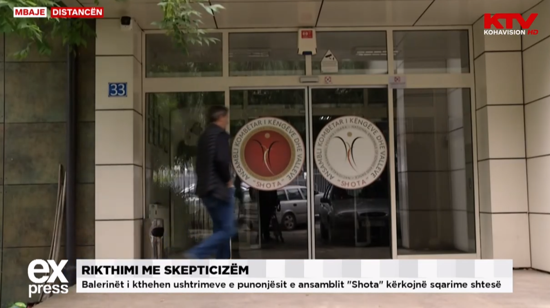 Balerinët i kthehen sallës së ushtrimeve e punonjësit e ansamblit “Shota” kërkojnë sqarime shtesë