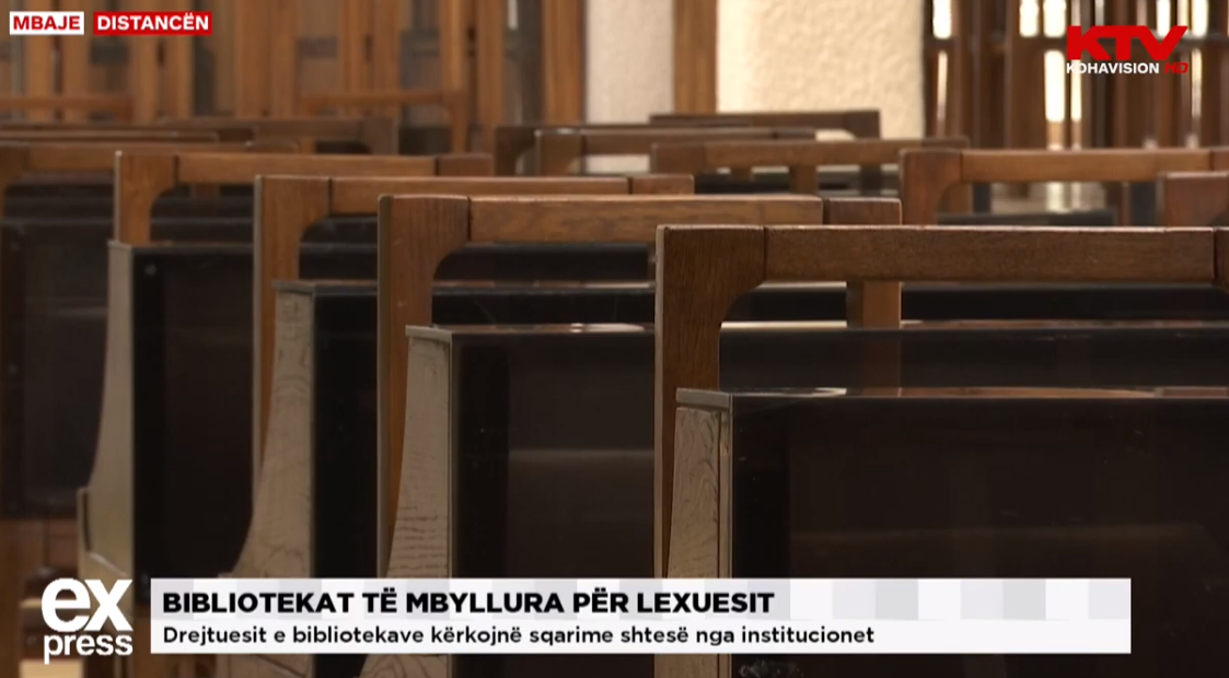 Bibliotekat të mbyllura për lexuesit, kërkohen sqarime shtesë nga institucionet