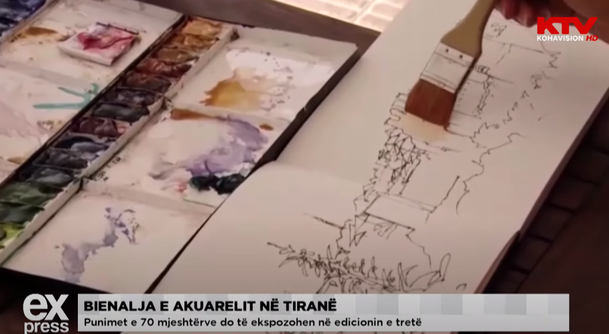  Punimet e 70 mjeshtërve do të ekspozohen në edicionin e tretë të Bienales së Akuarelit në Tiranë