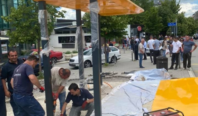 Nis ndërtimi i pritoreve në Prishtinë