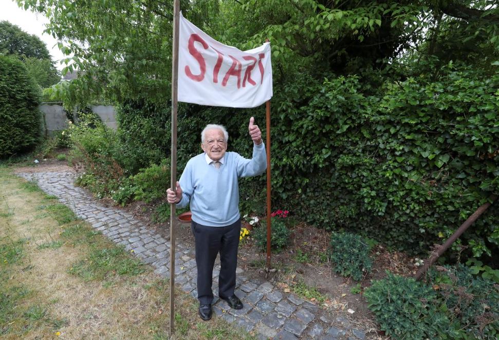 103-vjeçari synon ecje maratonike për të mbledhur fonde në luftimin e COVID-19