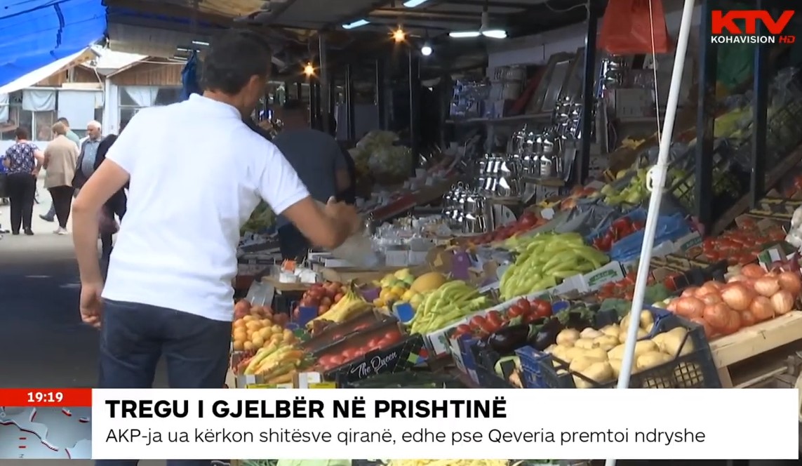 AKP-ja ua kërkon shitësve në Tregun e Gjelbër qiranë, edhe pse Qeveria premtoi ndryshe