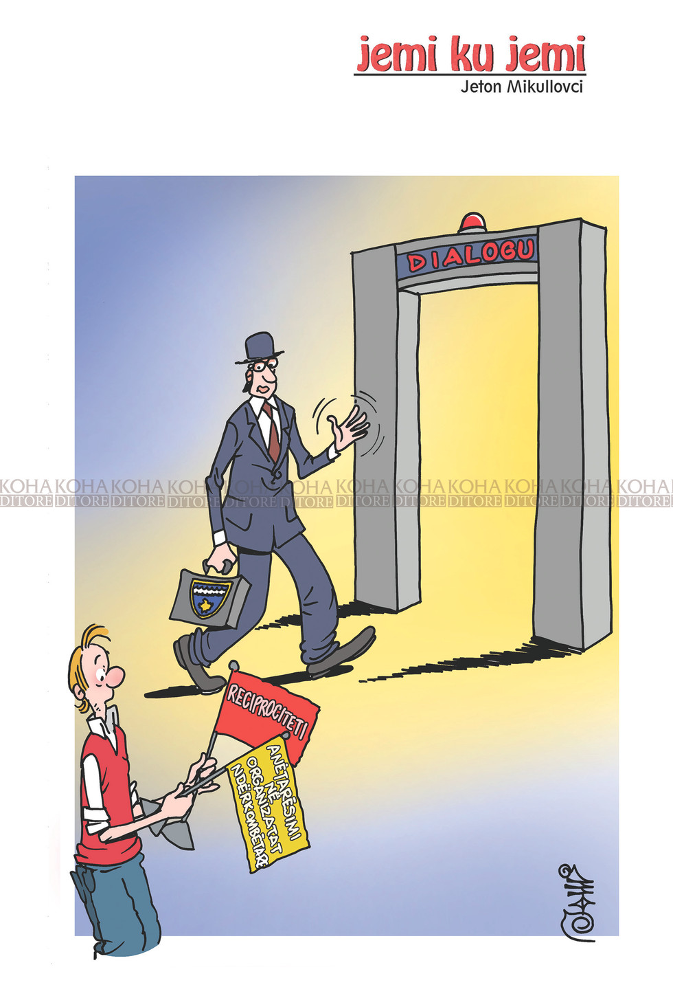 Karikatura e ditës - 21 qershor 2020