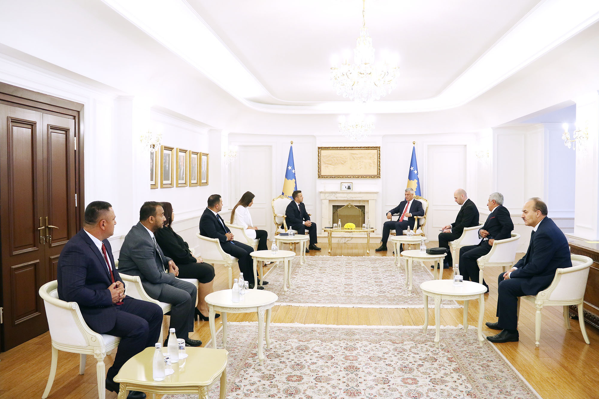 Thaçi priti një delegacion të komunitetit egjiptian, i quan pasuri të vendit