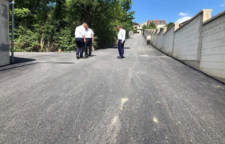 Komuna e Kaçanikut vazhdon rregullimin e infrastrukturës rrugore