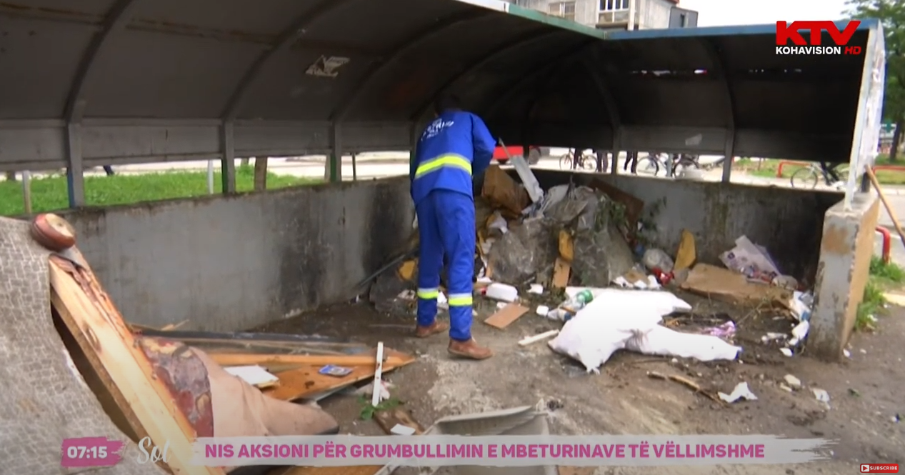 Nis aksioni për grumbullimin e mbeturinave të vëllimshme në Prishtinë