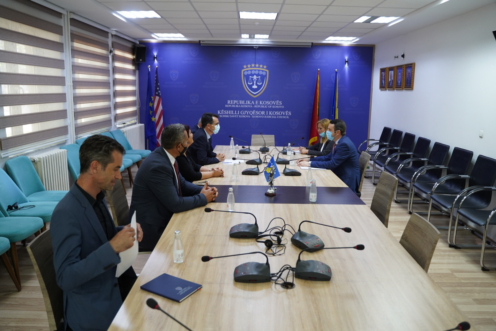 Ministri Selimi dhe kryesuesi i KGJK-së, Çoçaj, diskutuan për themelimin e Gjykatës Komerciale