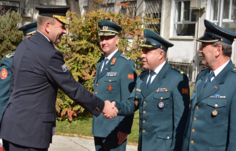 Gjeneral Rama në vizitë zyrtare në Maqedoni të Veriut, u bisedua për thellimin e bashkëpunimit