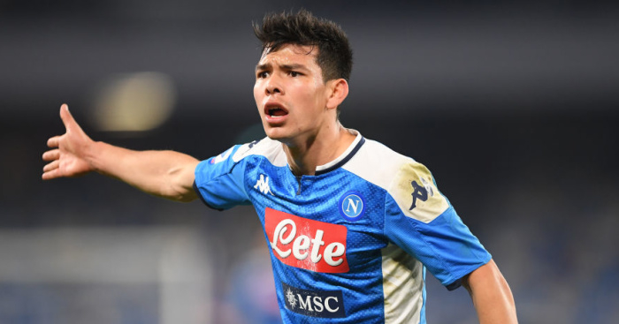 Napoli, Italy. 15th May, 2022. Hirving Lozano player of Napoli