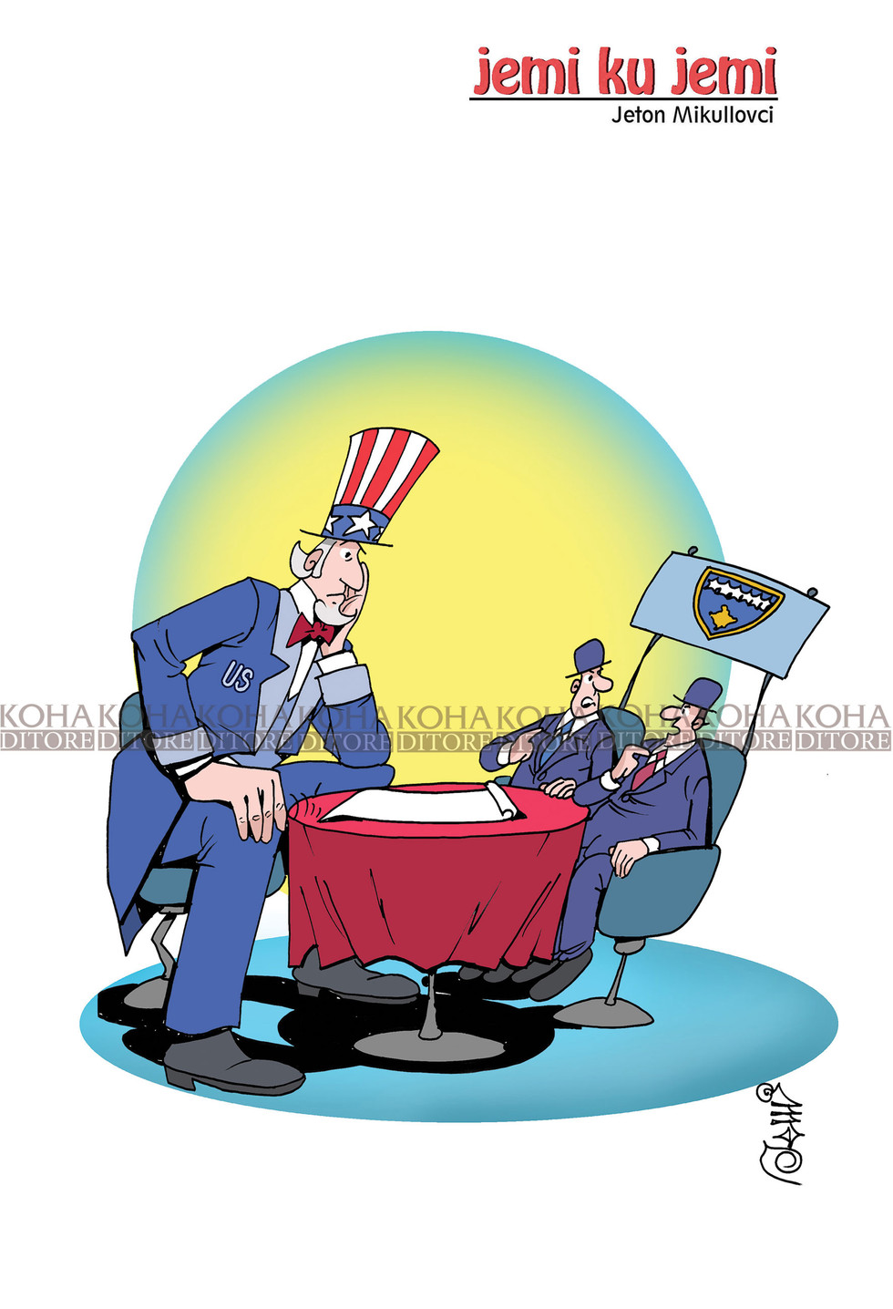 Karikatura e ditës - 8 mars 2020