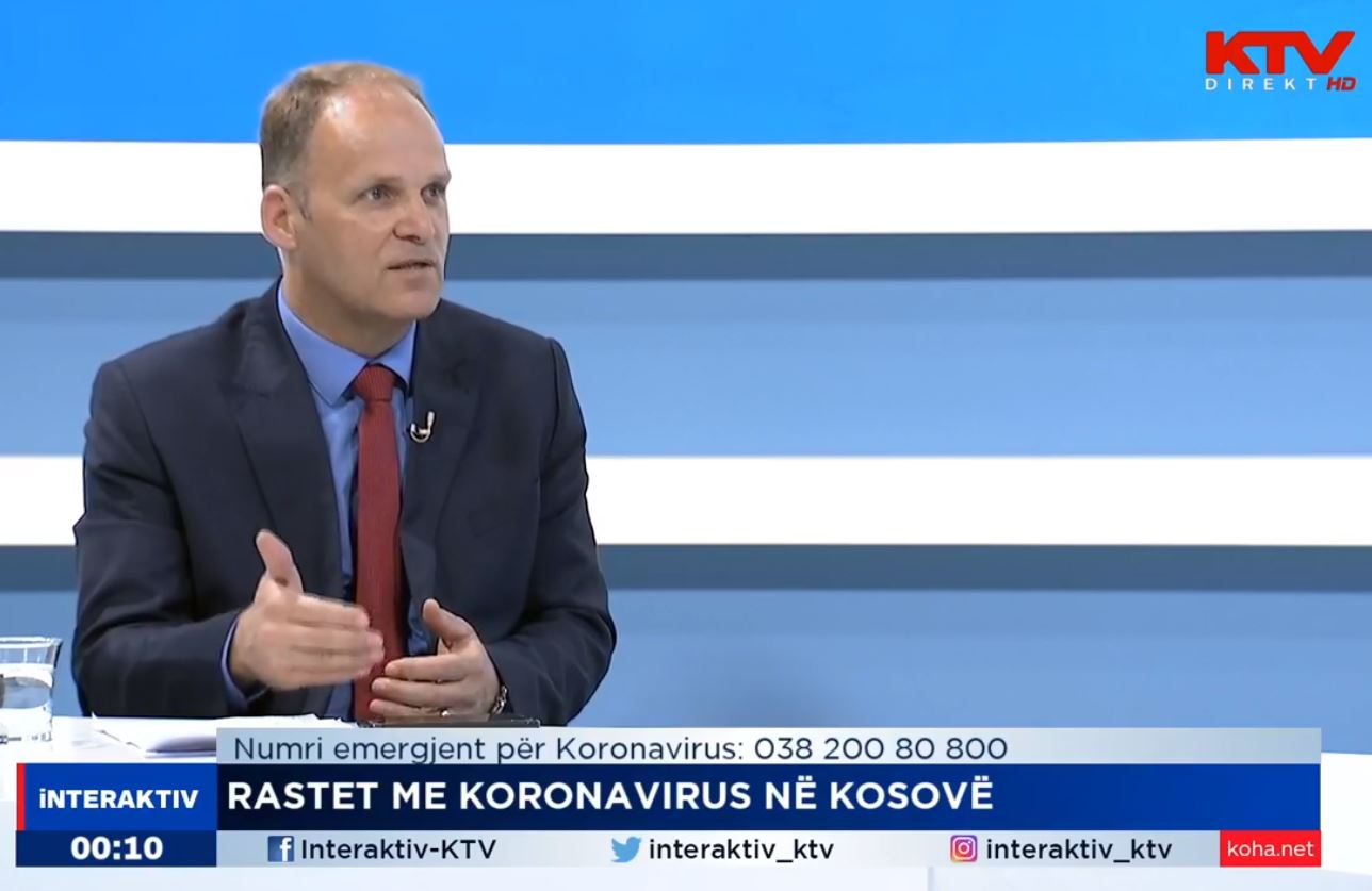 Krasniqi: Një person i infektuar me koronavirus, mund të infektojë deri në 4 persona