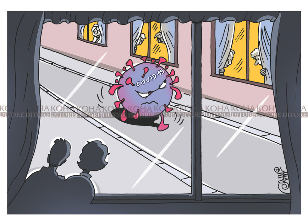 Karikatura e ditës - 17 mars 2020