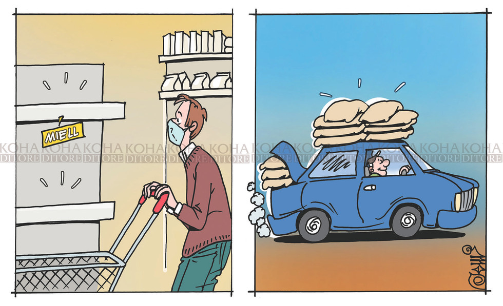 Karikatura e ditës - 18 mars 2020