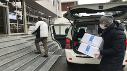 UNDP ndihmon Policinë e Kosovës me artikuj mbrojtës kundër koronavirusit