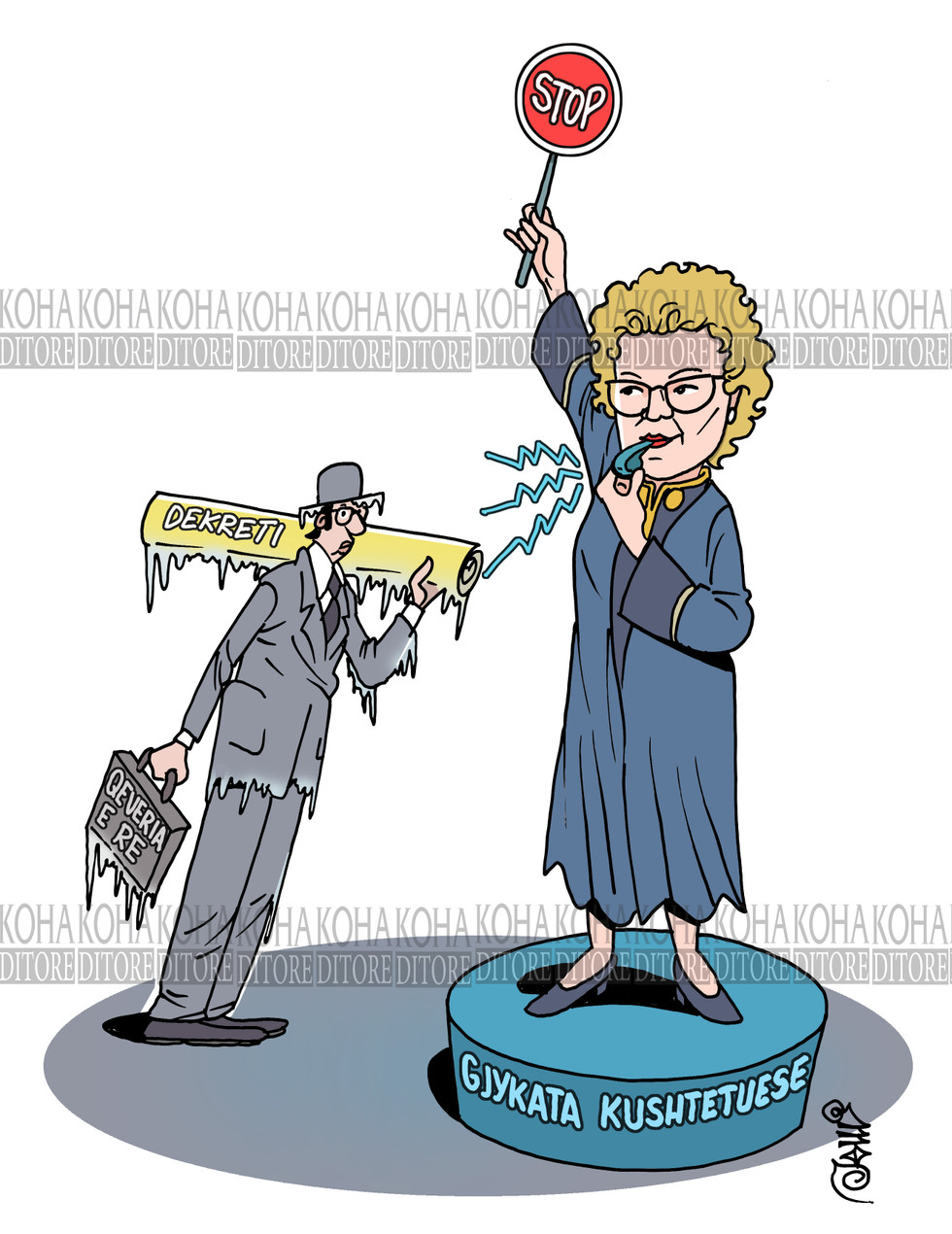 Karikatura e ditës - 2 maj 2020