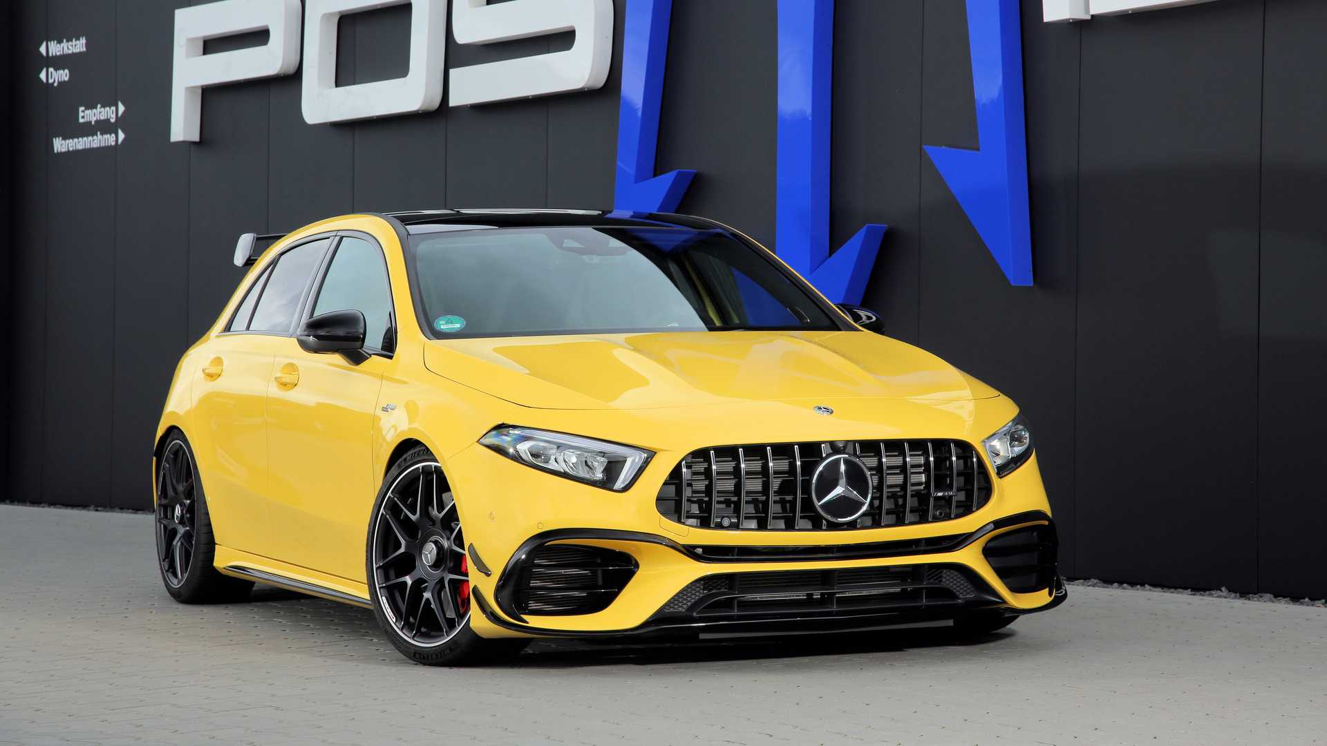 Mercedes-AMG A45 S përforcohet në 525 kuajfuqi nga Posaidon