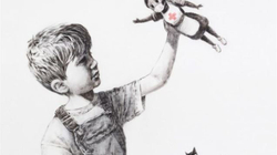 Punëtorët shëndetësorë heronjtë e rinj, Banksy me mural për ta