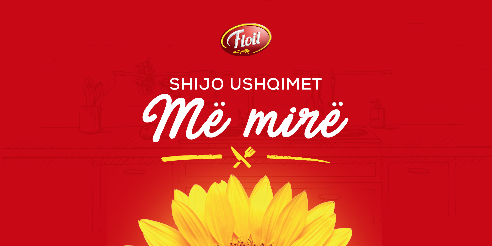 Shijo ushqimet më mirë, shijo me vajin vendor Floil