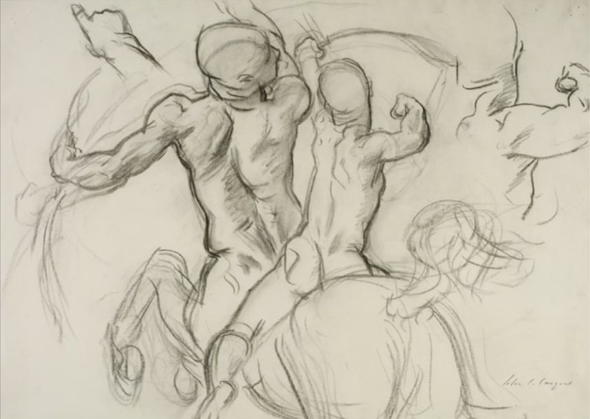 Skicë studimore e artistit amerikan John Singer Sargent (1856 – 1925)  