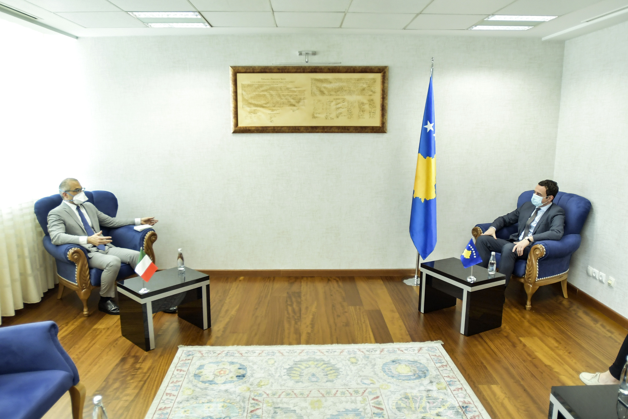 “Italia po ndërmerr masa për t’i ndihmuar Kosovës në menaxhimin e situatës me koronavirus”