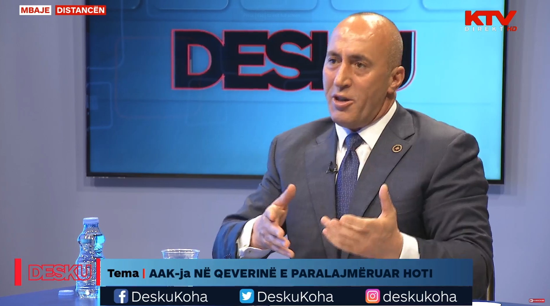 Haradinaj: AAK-ja pranon çfarëdo vendimi të Kushtetueses, rrezik nëse dekreti i Thaçit shpallet antikushtetues