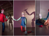 “Hybrid Puppet #1 #2 #3”, Dardan Zhegrova, 2020 (Foto: “Fragile”, Berlin)