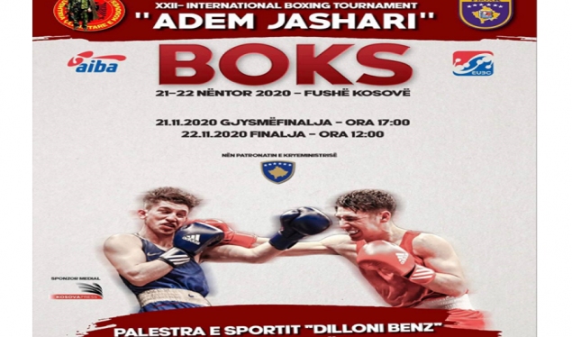 Më 21-22 nëntor mbahet turneu ndërkombëtar i boksit “Adem Jashari”