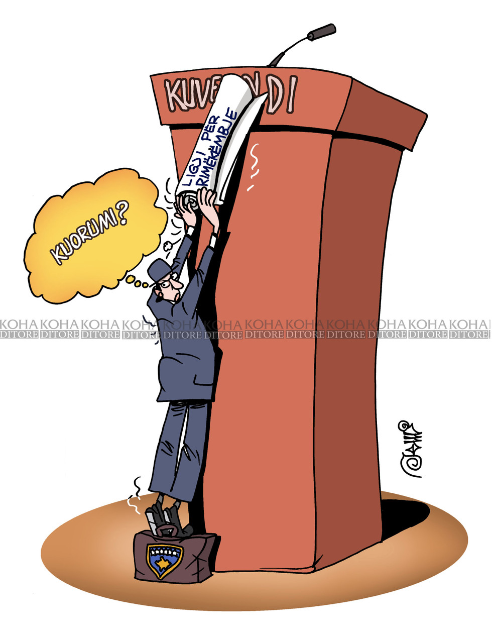 Karikatura e ditës - 12 nëntor 2020