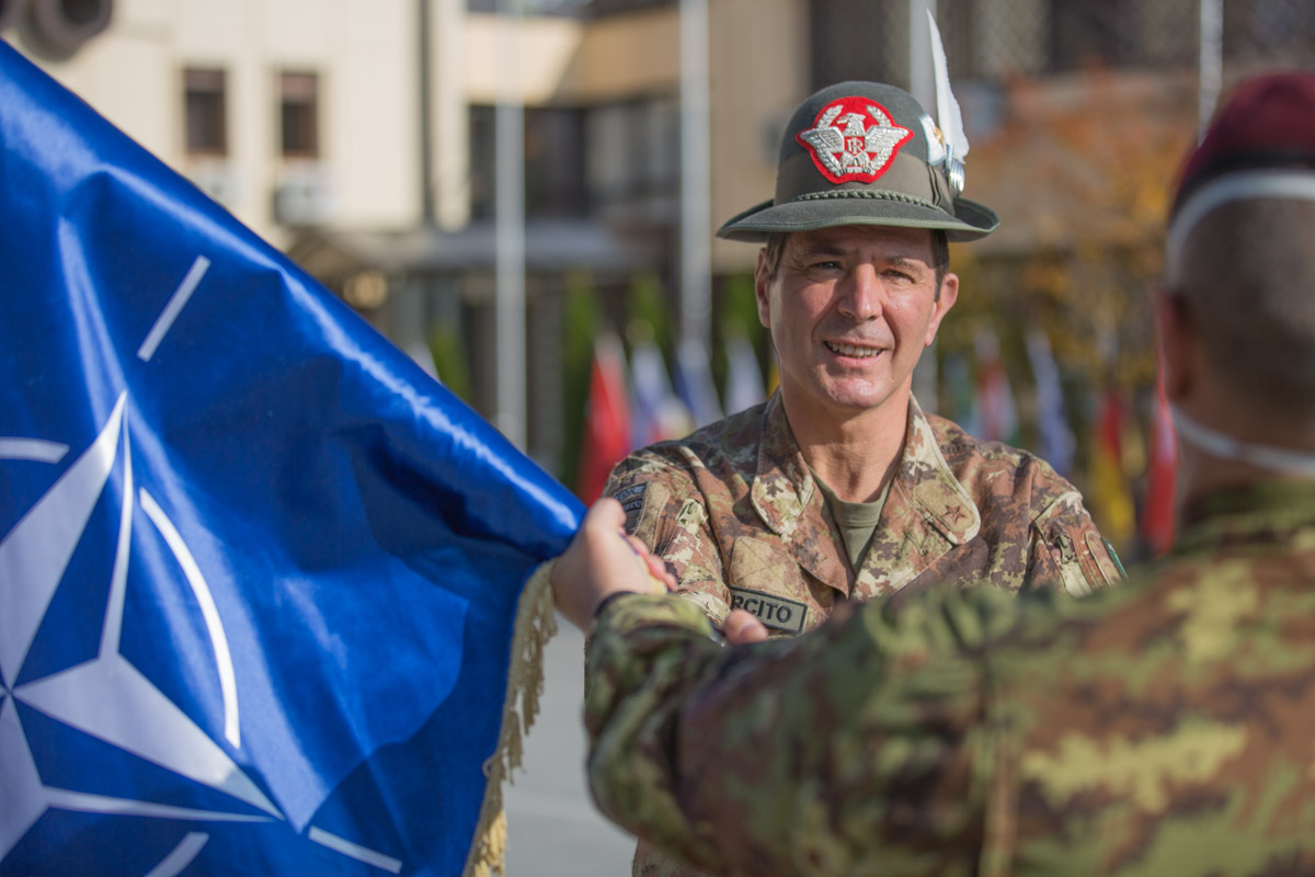 Gjeneralmajori Franco Federici, komandant i ri i KFOR-it