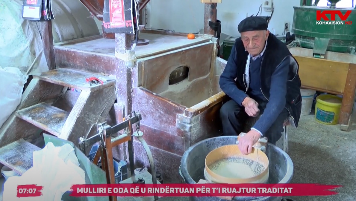 Mulliri e oda që u rindërtuan për t'i ruajtur traditat 