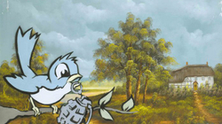 Vepra e artistit të rrugës, Banksy, shitet në ankand për 170.000 euro