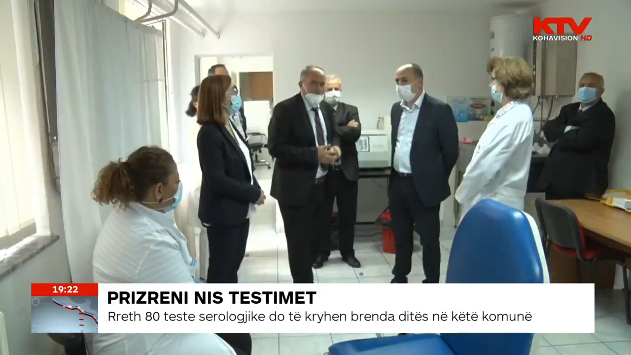 Rreth 80 teste serologjike do të kryhen brenda ditës në Prizren