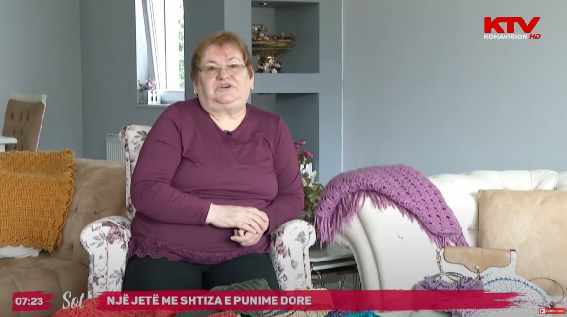 Një jetë me shtiza e punime dore