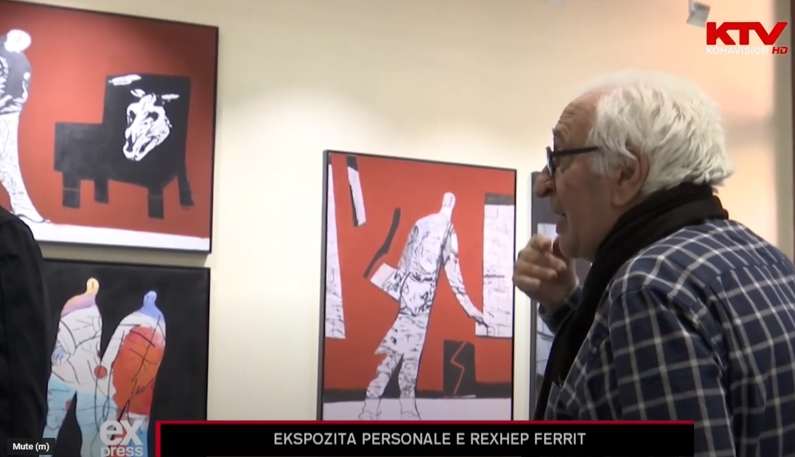 Ekspozita personale e Rexhep Ferrit