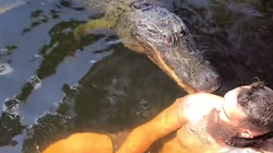 Amerikani me fat, shpëton me gërvishtje nga sulmi i aligatorit