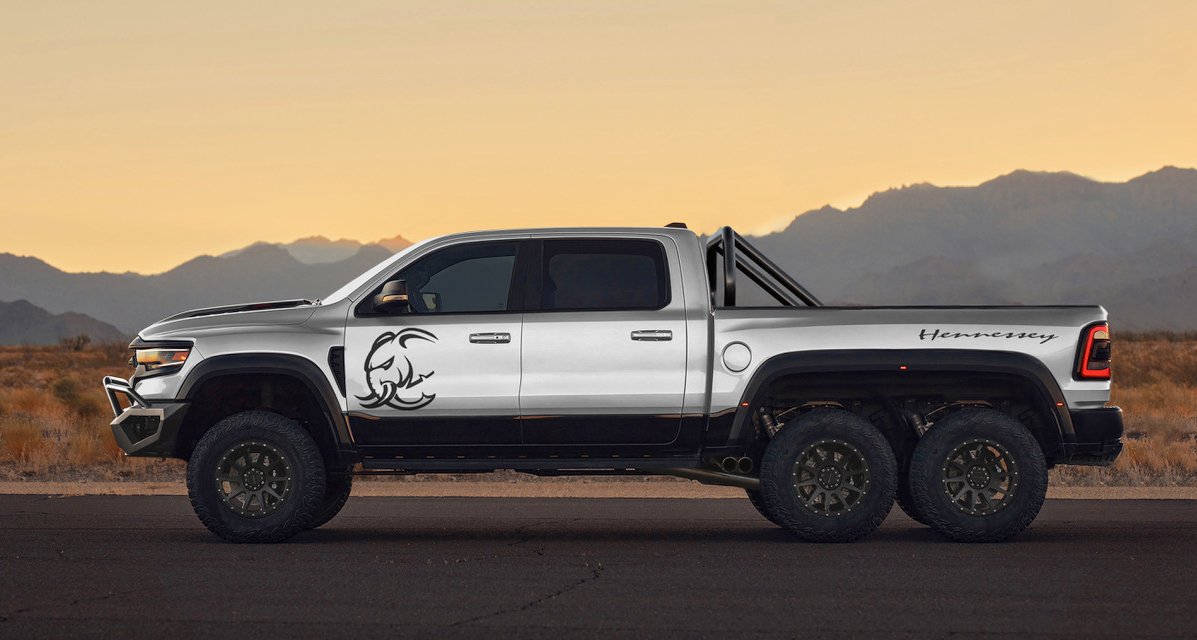 Paralajmërohet Hennessey Mammoth 6x6 me 1200 kuajfuqi