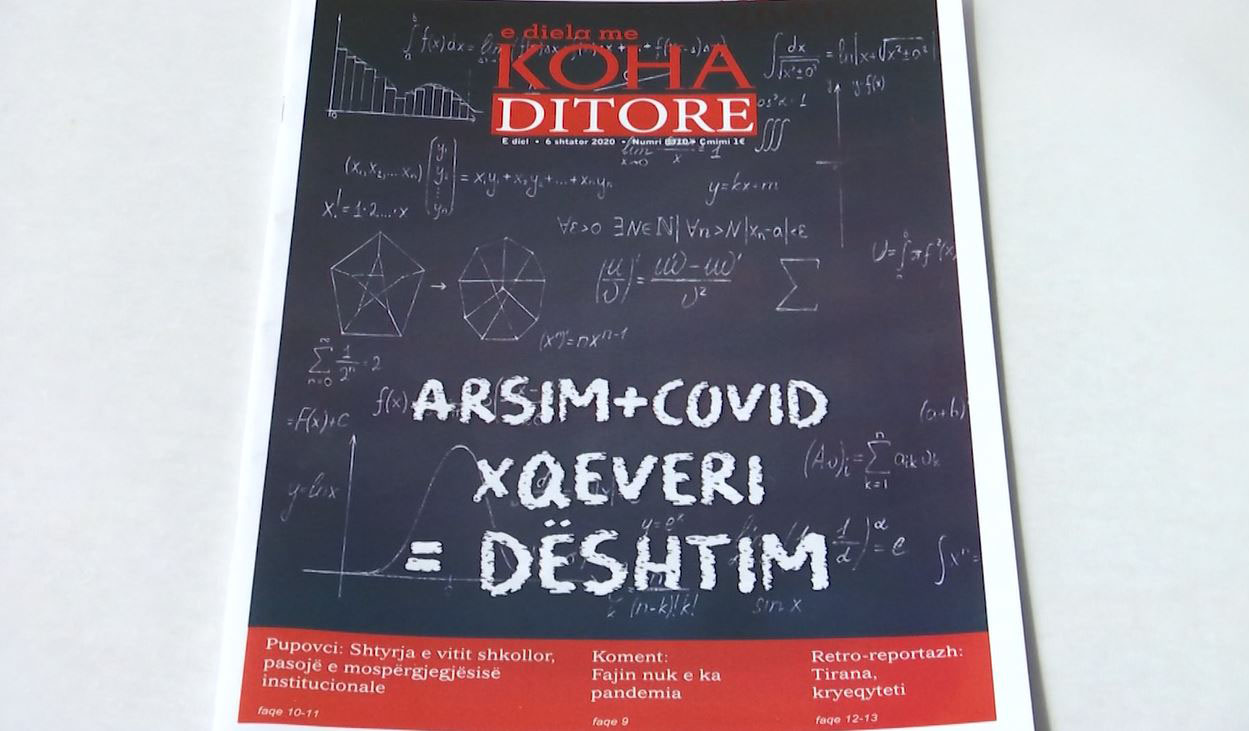 E Diela me “KOHA Ditore” i kushtohet arsimit në kohë pandemie