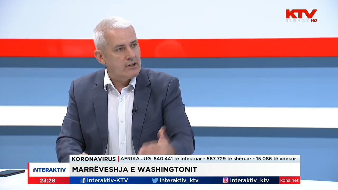 Biseda në Interaktiv - Xhelal Sveçla, 08.09.2020