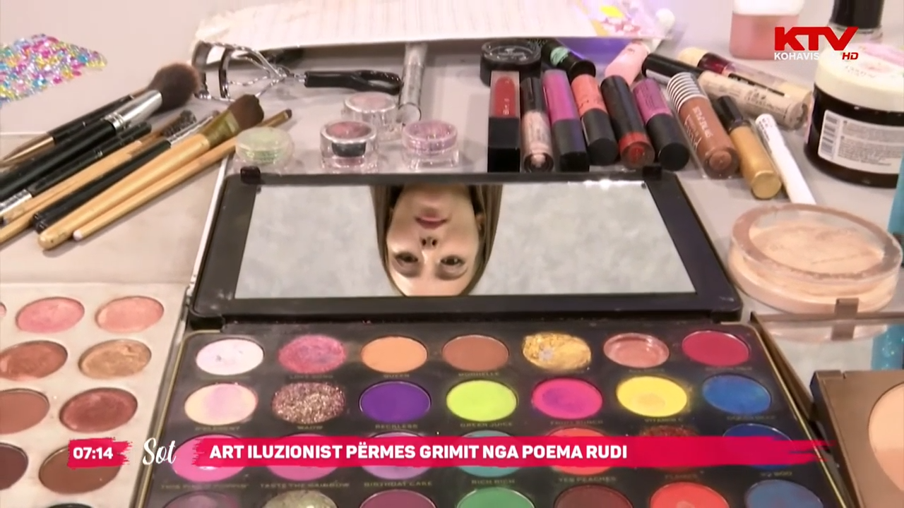 Art iluzionist përmes grimit nga Poema Rudi