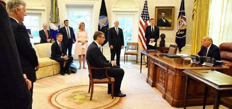 Vuçiqi thotë se nuk fjeti gjithë natën para takimit në Washington