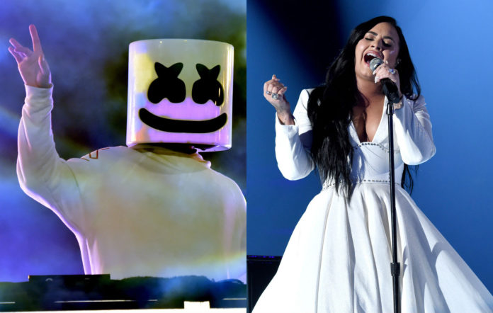 Marshmello dhe Demi Lovato sjellin këngën “OK Not To Be OK”