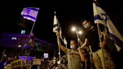 Protestë kundër Netanyahut në Jerusalem