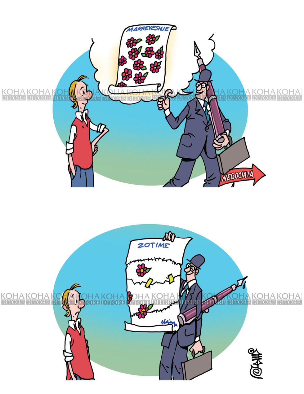 Karikatura e ditës - 13 shtator 2020