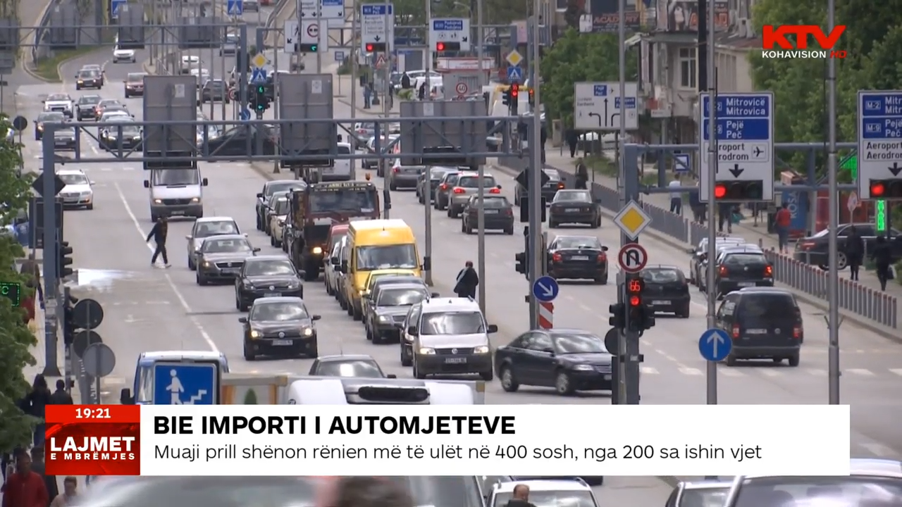 Bie importi i veturave në Kosovë