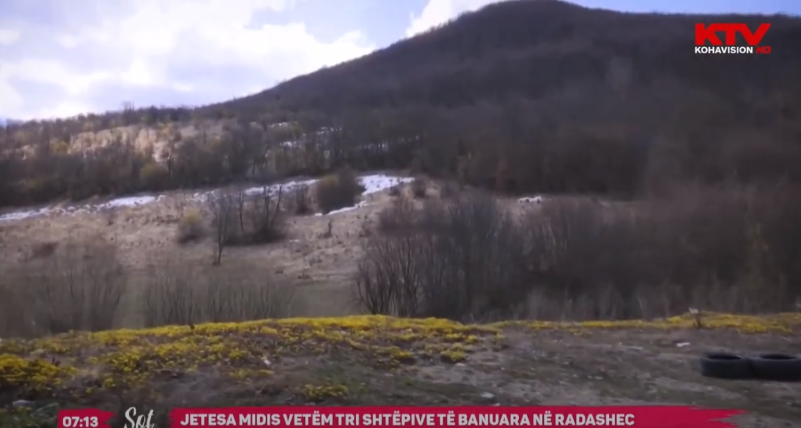 Jetesa midis vetëm tri shtëpive të banuara në Radashec
