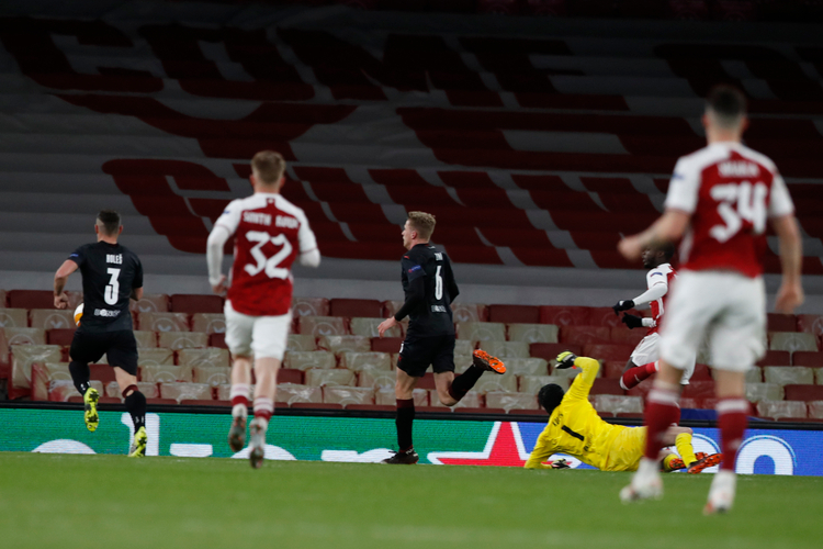 Arsenal 1-1 Slavia Prague – Europa League quarter-final, first leg