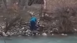 “Turpërimi publik”: Muhaxheri publikon video të një personi teksa hedh mbeturina në Lumbardh