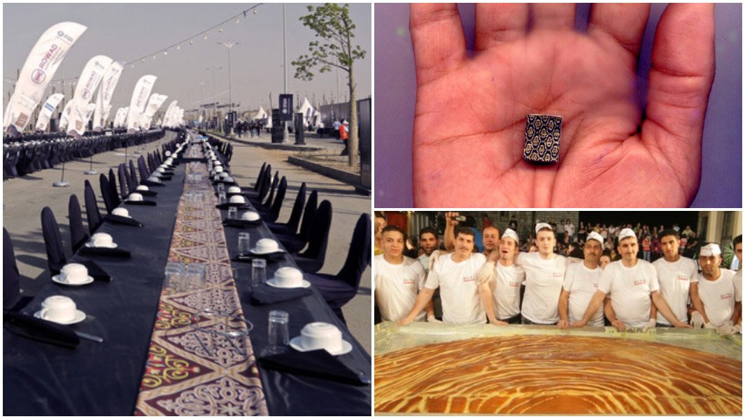 Nga tavolina më e madhe tek iftari më i shikuar: Disa rekorde Guinness për Ramazan
